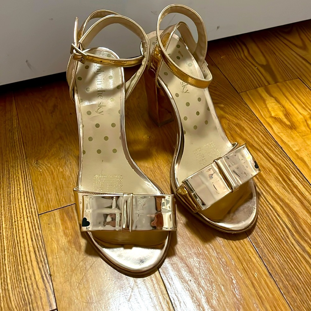 Rose Gold Strap Sandals